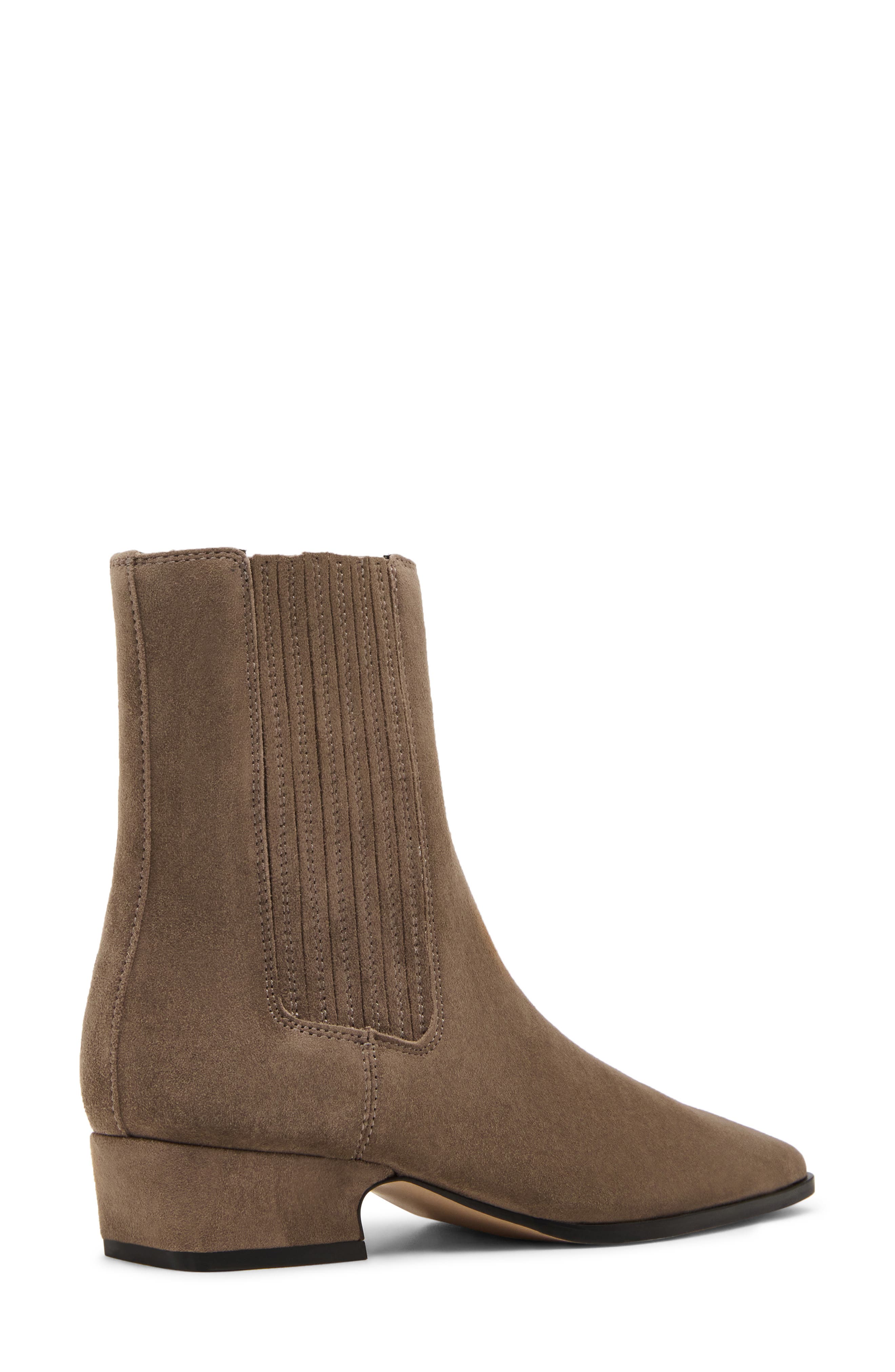 Steve Madden Dorothea Bootie, Alternate, color, Grey Suede