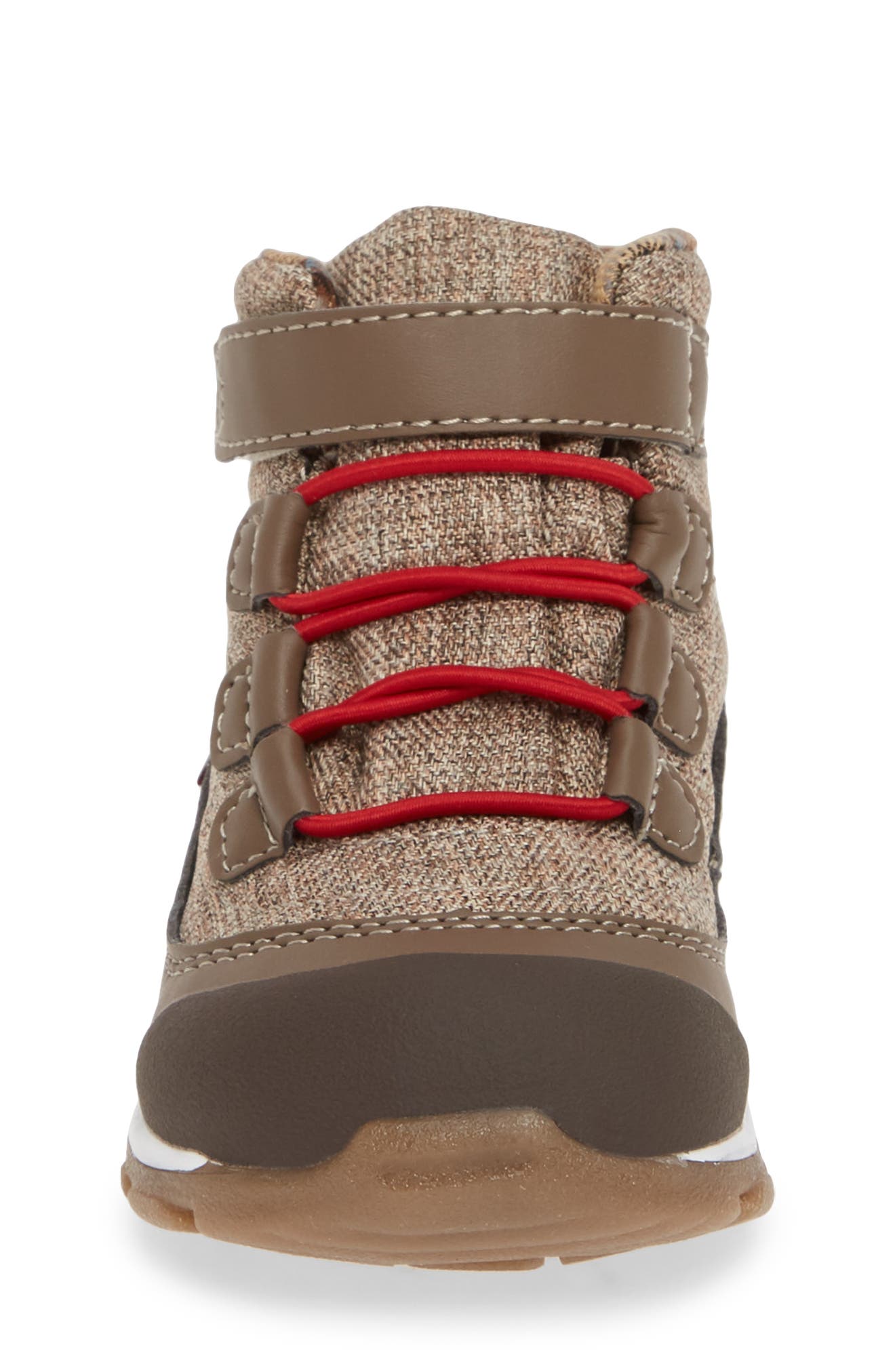Sam Waterproof Boot, Alternate, color, BROWN/ RED