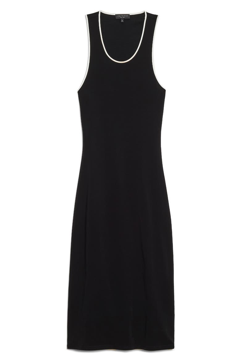 Nora Cutout Back Jersey Dress, Main, color, BLACK