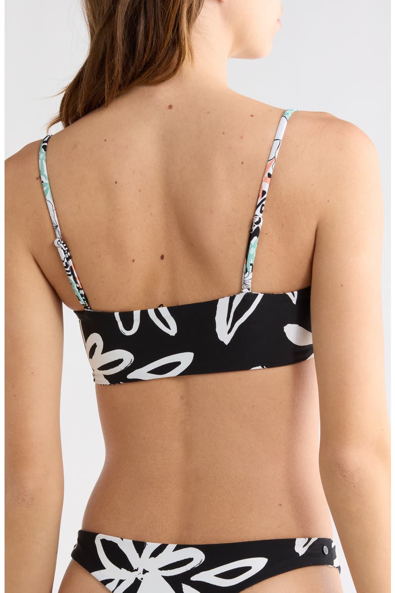 Sol Rebel Reversible Bandeau Bikini Top, Alternate, color, SOFT WHITE