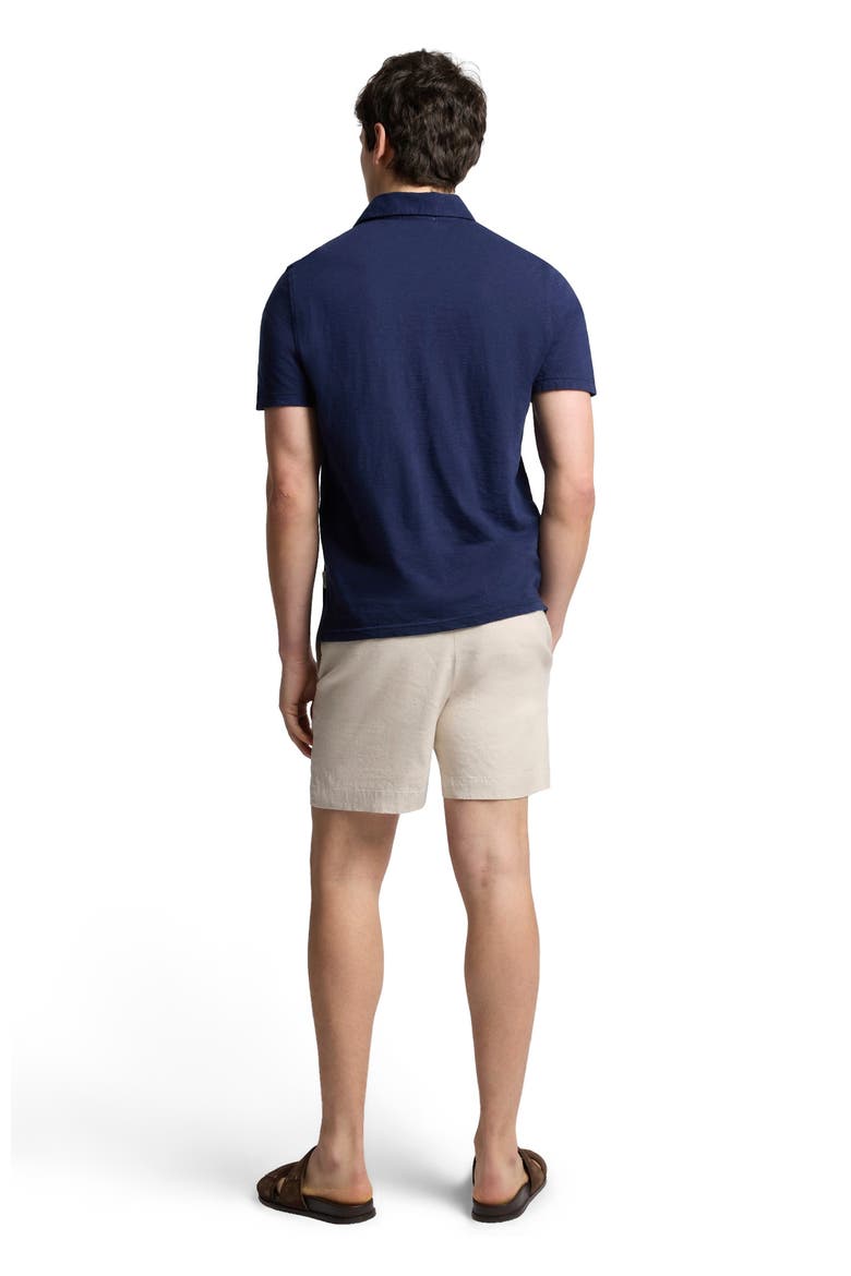 Short Sleeve Polo, Alternate, color, Navy