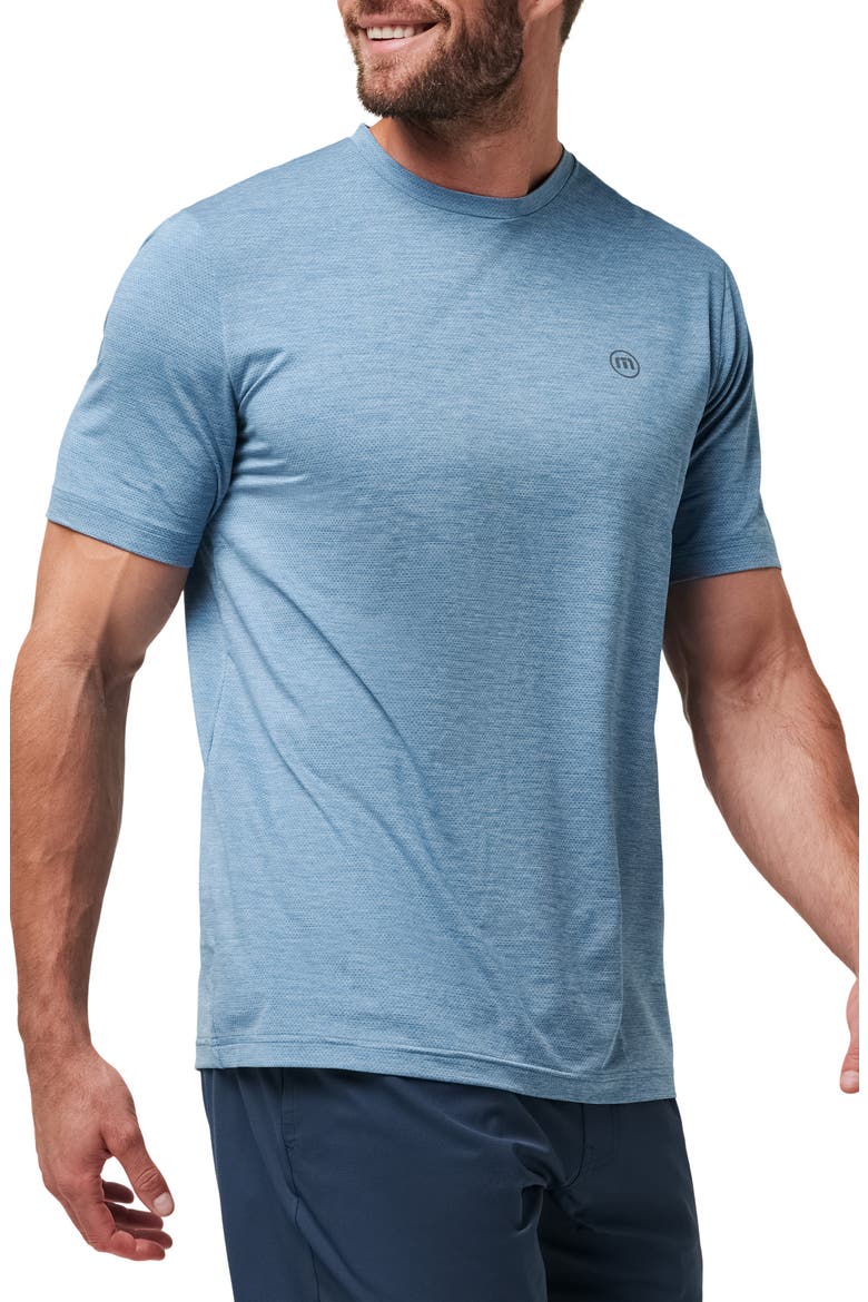 Scenic Vista Logo T-Shirt, Alternate, color, HEATHER COPEN BLUE