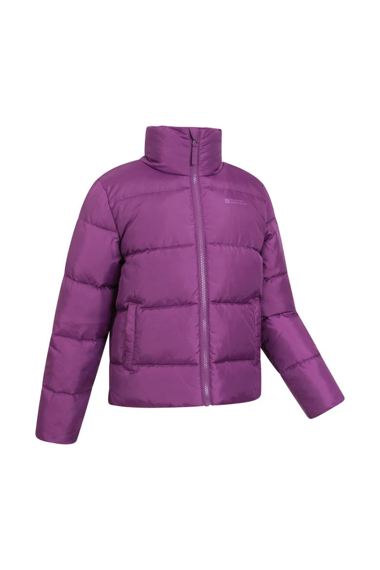 Childrens/Kids Lottie Water Resistant Padded Jacket, Alternate, color, Purple