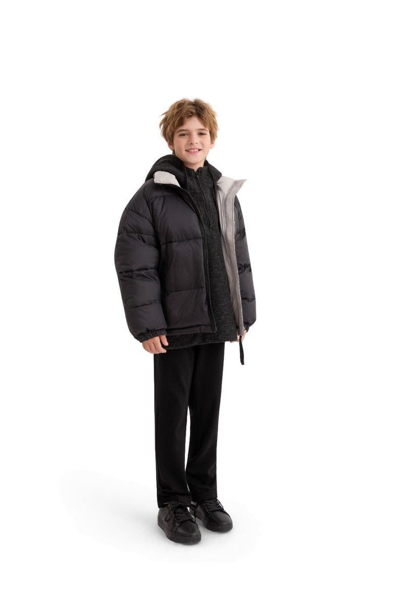 MOUSTACHE Quilted Puffer Jacket, Alternate, color, Black