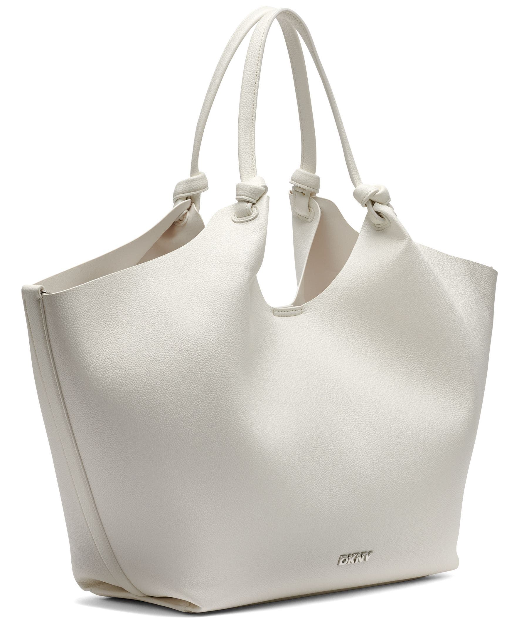 DKNY Paula Large Tote, Alternate, color, Marshmallow