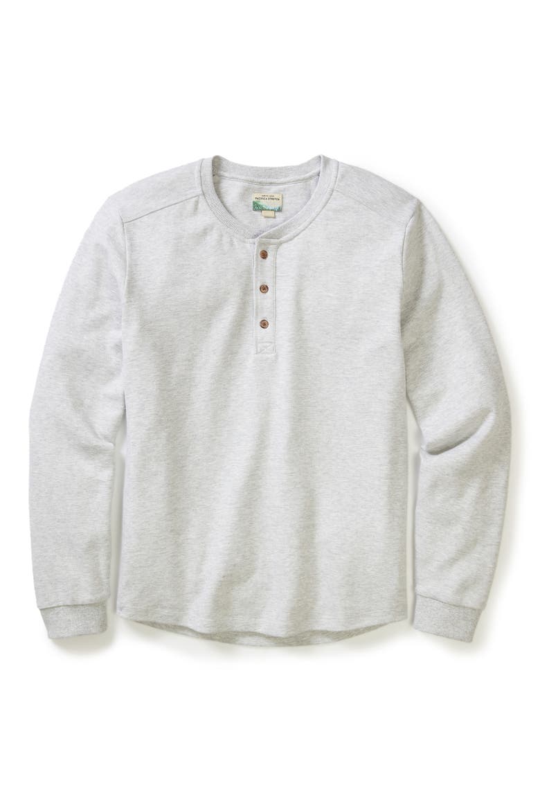 Pacifica Stretch Henley, Alternate, color, LIGHT GREY