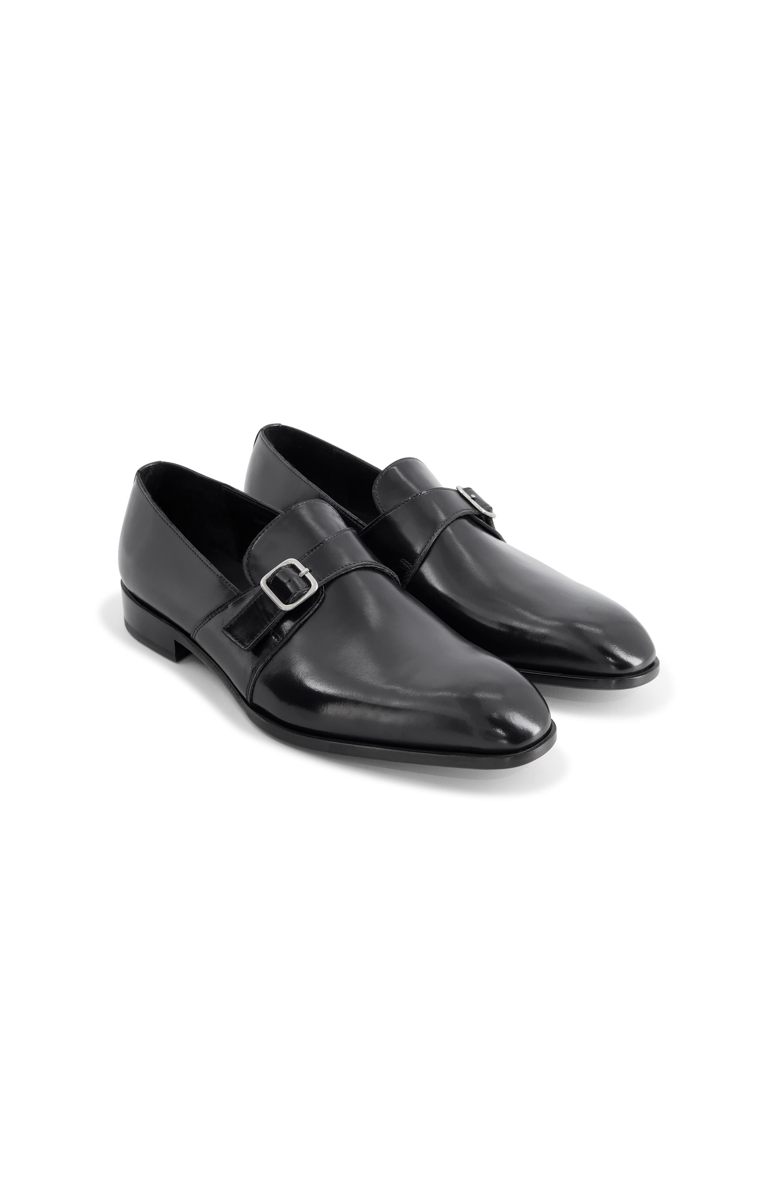 Anthony Veer Dunhill Single Monk, Main, color, Obisidian Black Leather