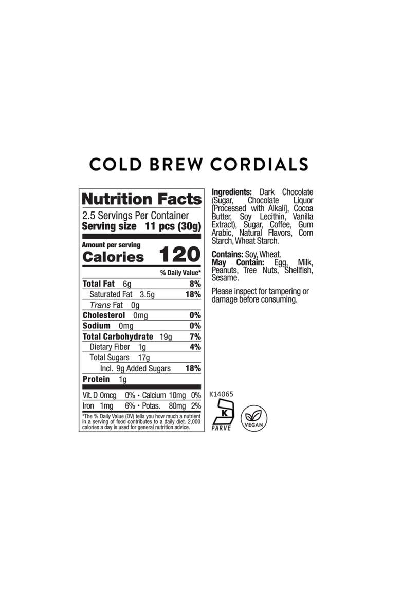 6-Piece Cold Brew Cordials Mini Set, Alternate, color, NO COLOR