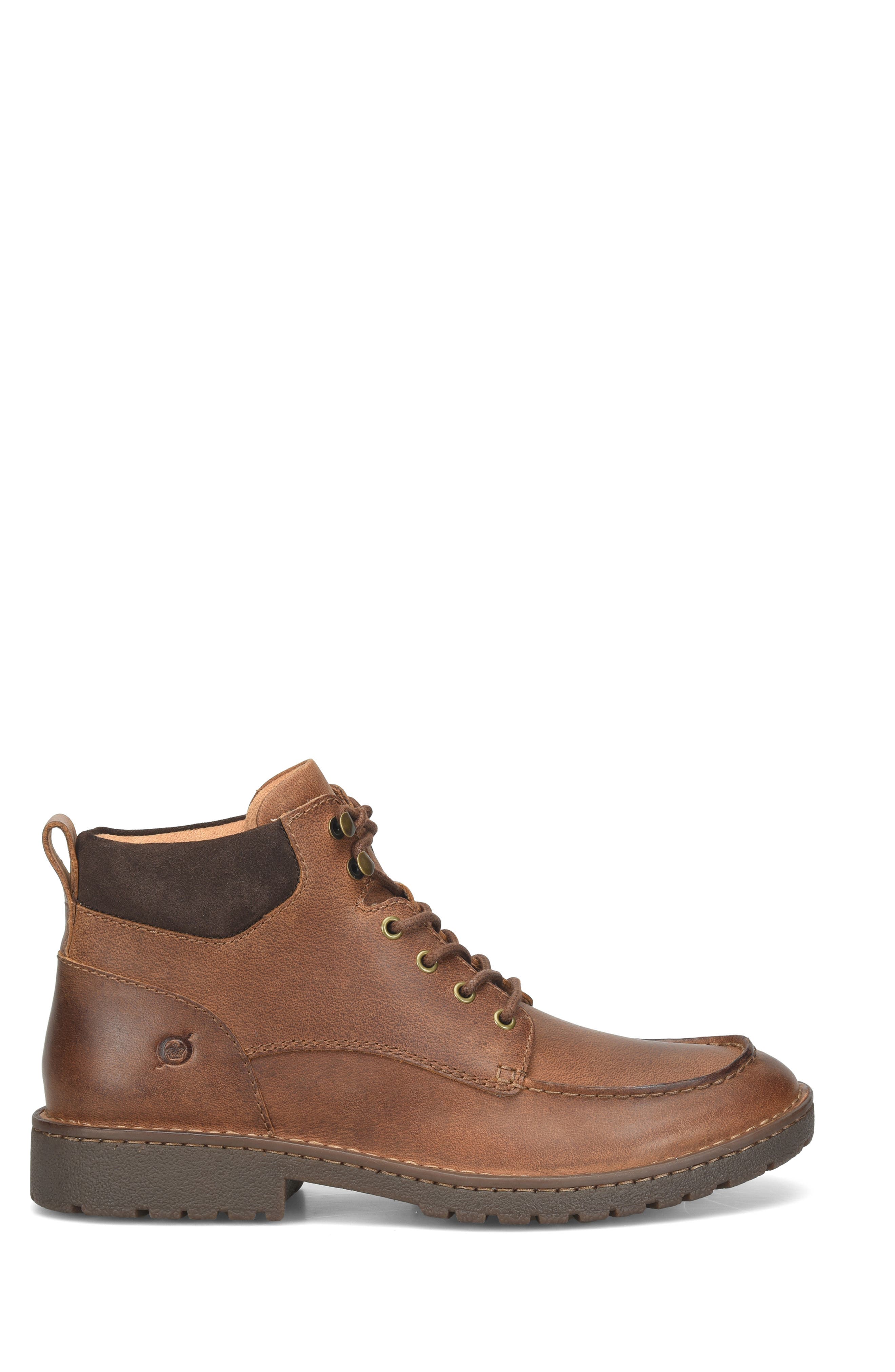 Cane Leather Boot, Alternate, color, RUST F/ G