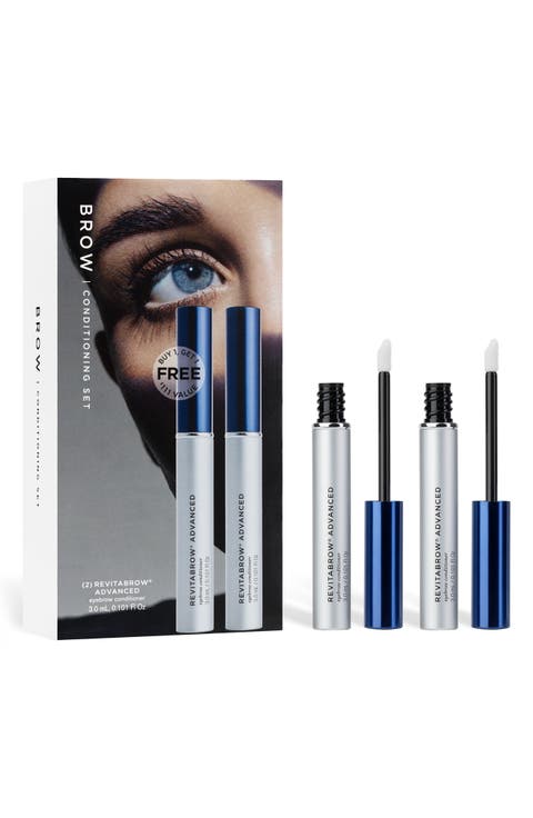 RevitaBrow® ADVANCED Eyebrow Conditioner Duo Set $222 Value