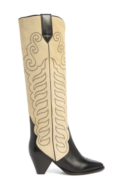 Isabel Marant Liela Western Boot In Brown