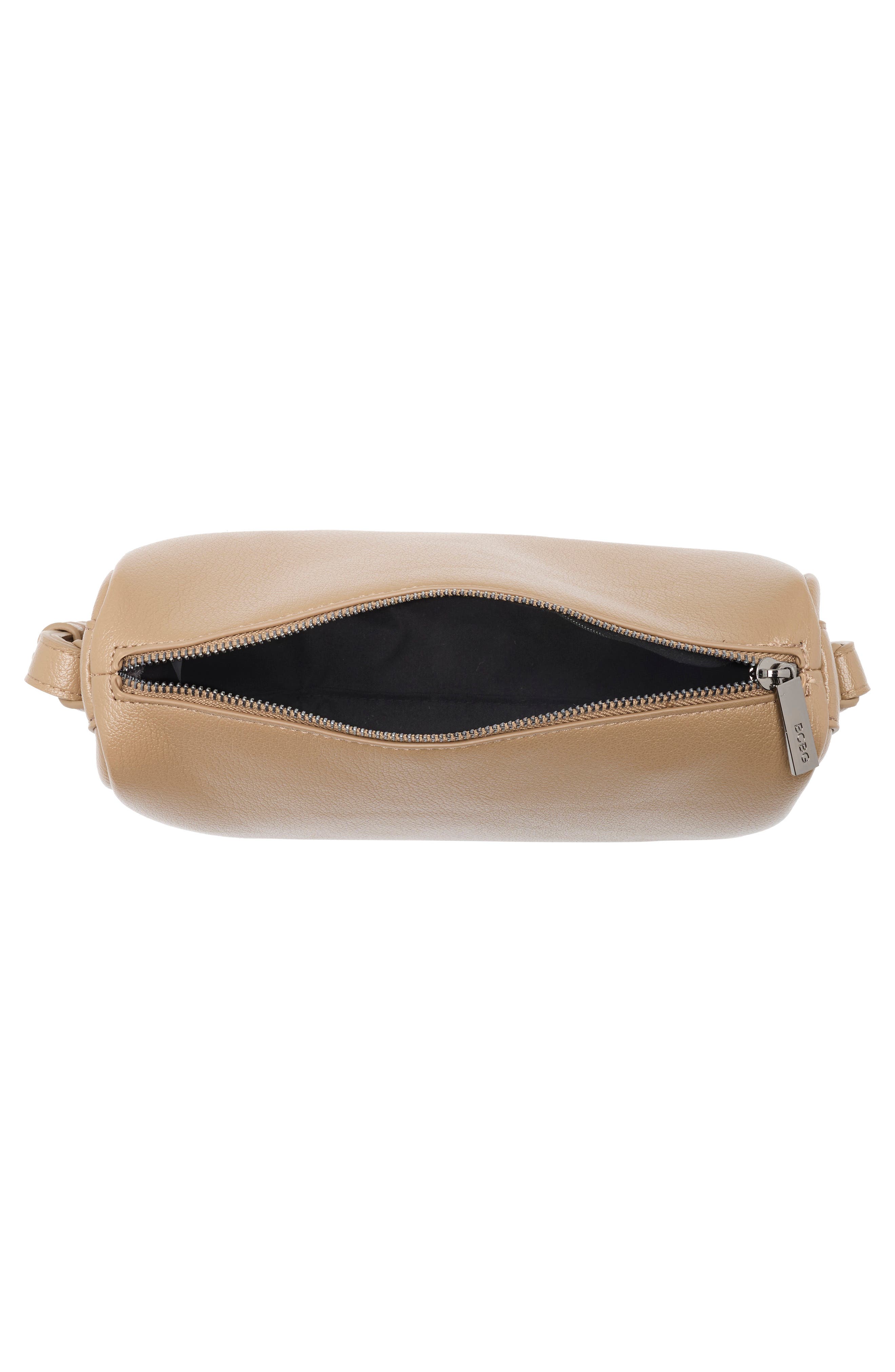 Convertible Faux Leather Shoulder Bag, Alternate, color, TAUPE