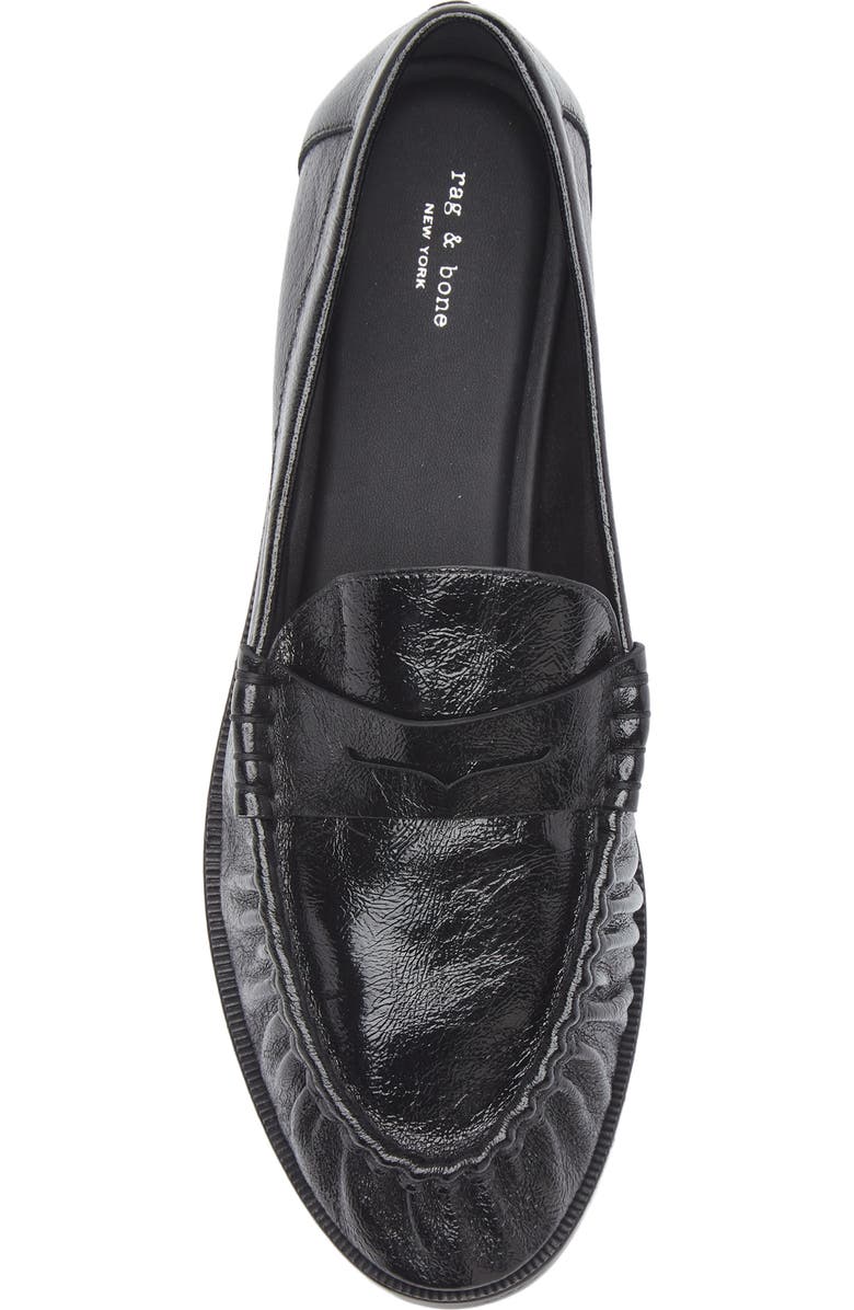 rag & bone Lexi Penny Loafer, Alternate, color, Black