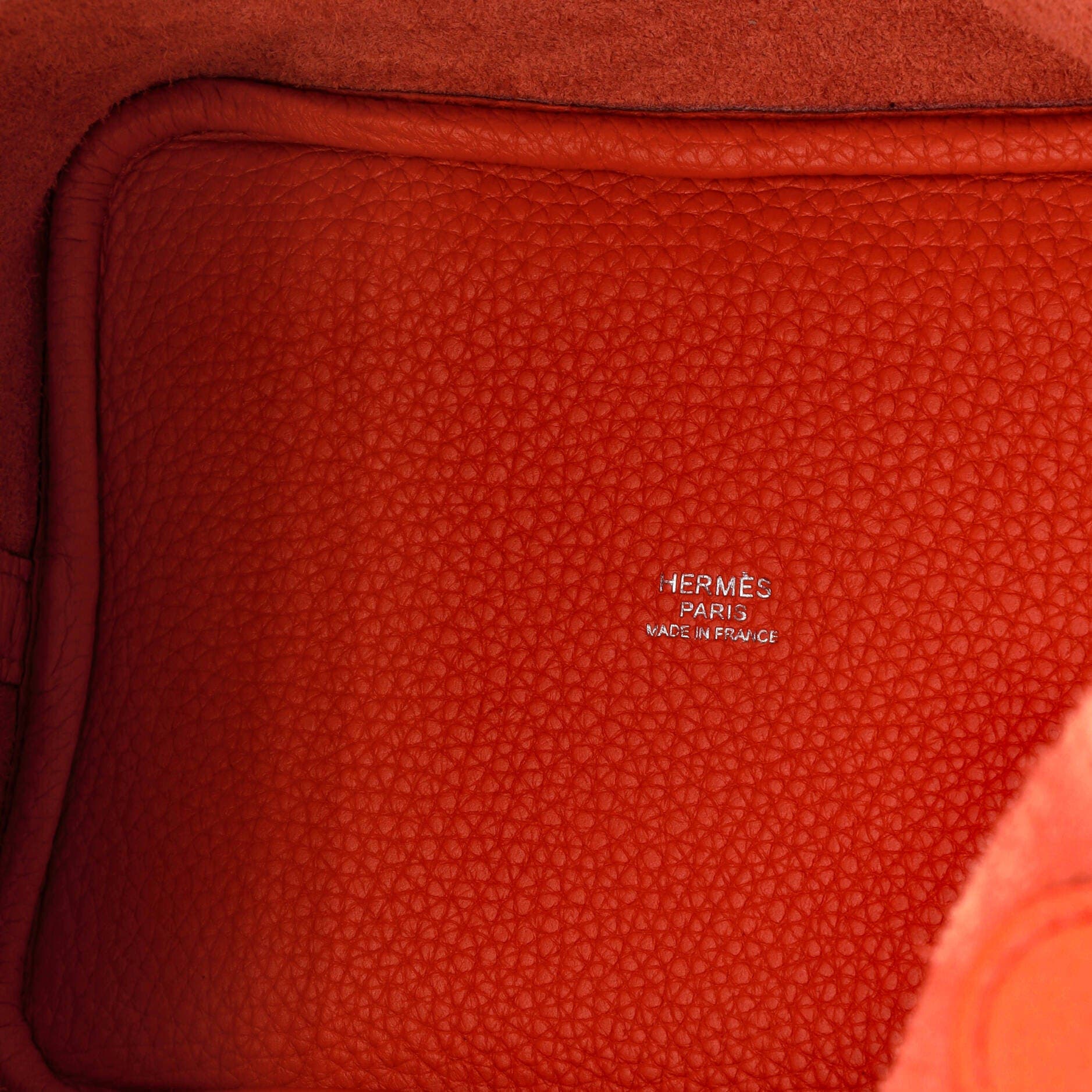 Pre-Owned Hermes Picotin Lock Bag Clemence PM, Alternate, color, Orange Poppy