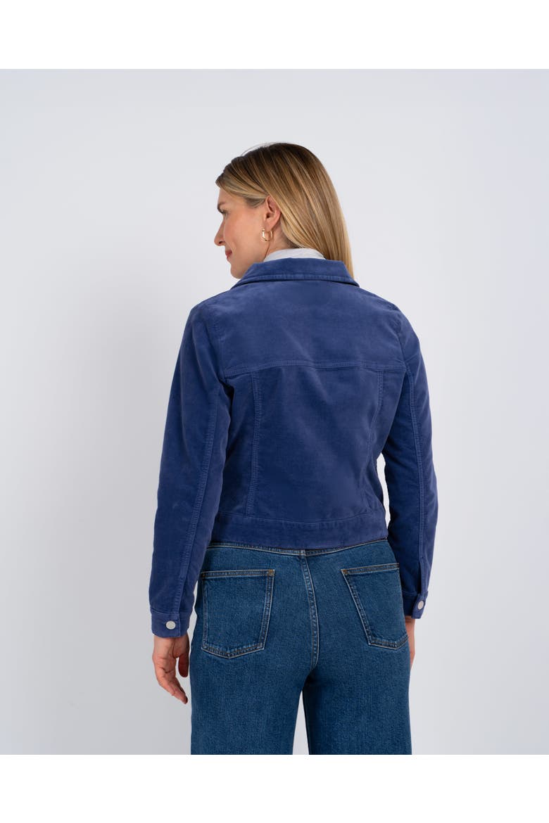Vera Velvet Jacket, Alternate, color, Twilight