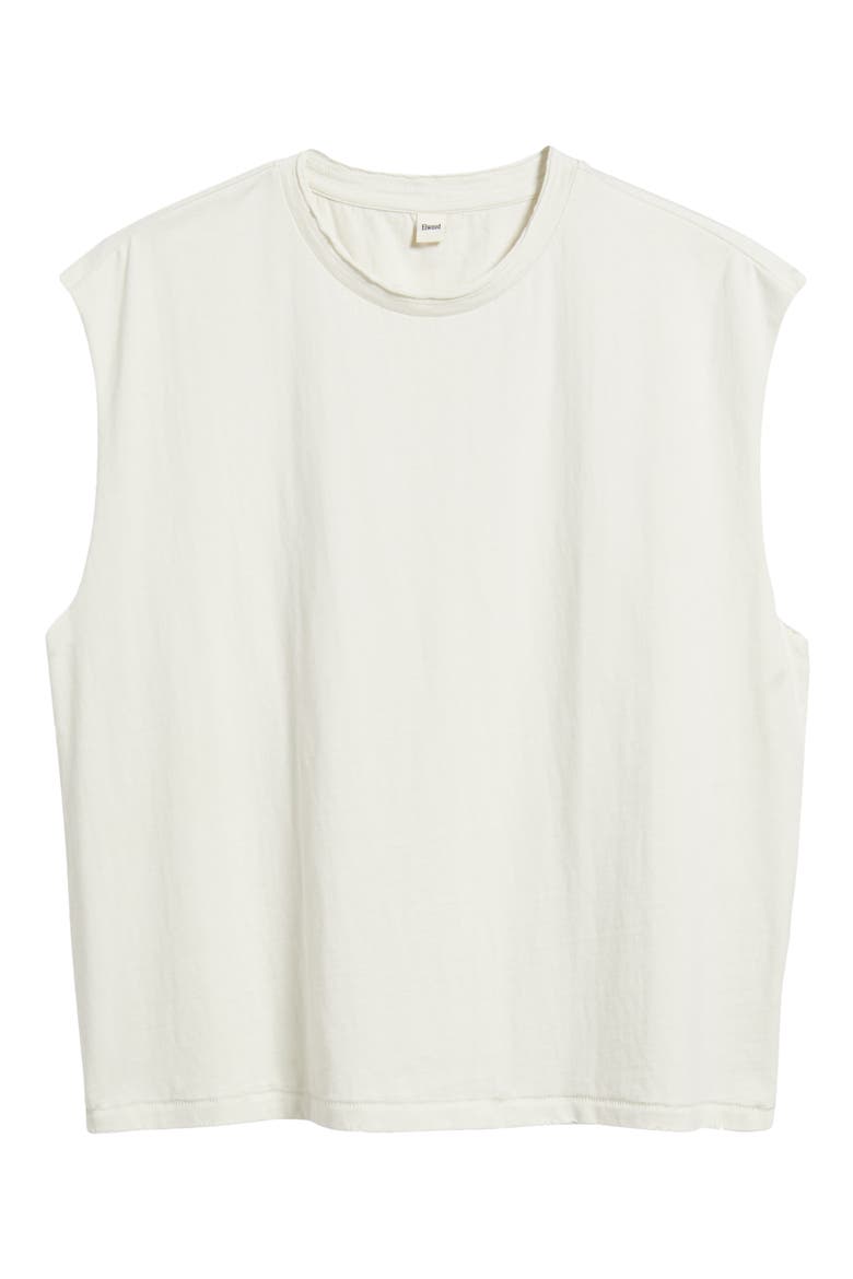 Sleeveless T-Shirt, Alternate, color, VINTAGE WHITE