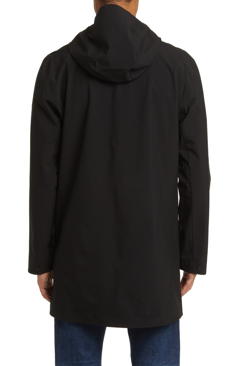 Save The Duck Dacey Water Repellent Raincoat, Alternate, color, 