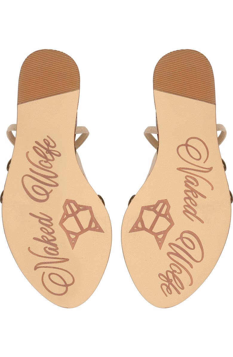 Naked Wolfe Tiger Lilly Heel, Alternate, color, Beige