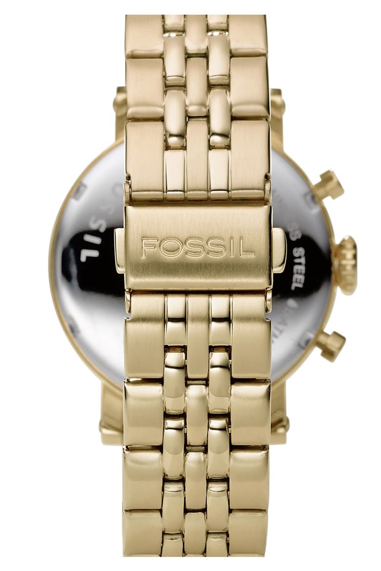 'Original Boyfriend' Chronograph Bracelet Watch, 38mm, Alternate, color, GOLD