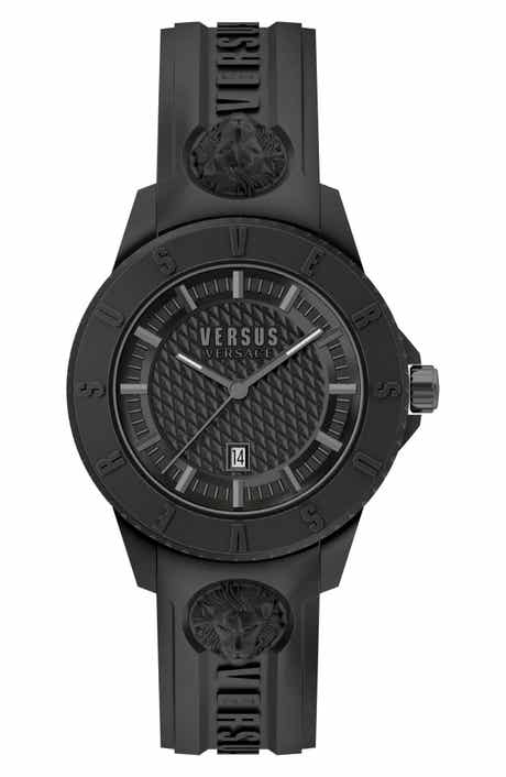 VERSUS Versace Women's Silicone Strap Quartz Watch, 42mm