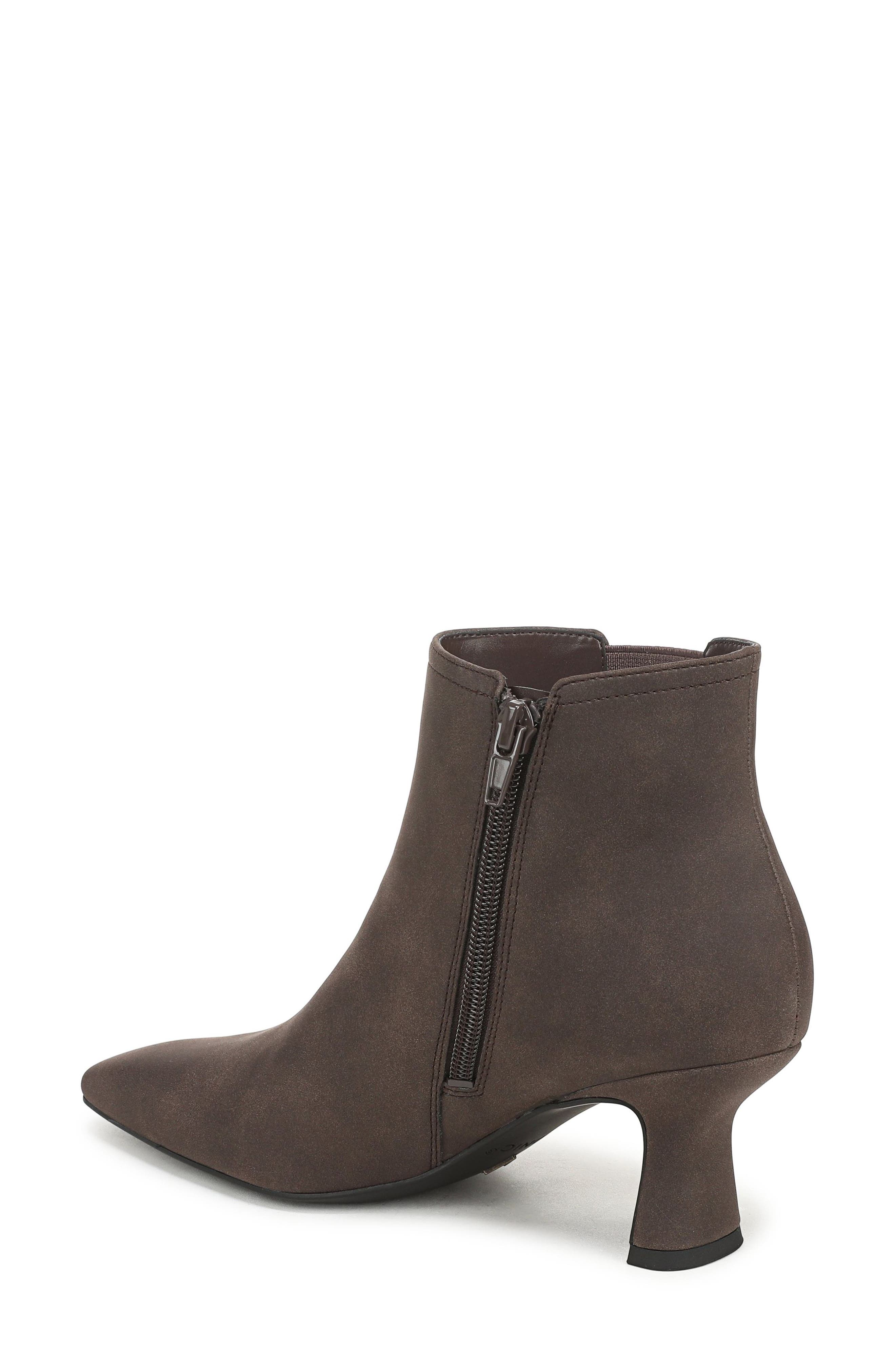 Sloan Faux Leather Bootie, Alternate, color, CHOCOLATE