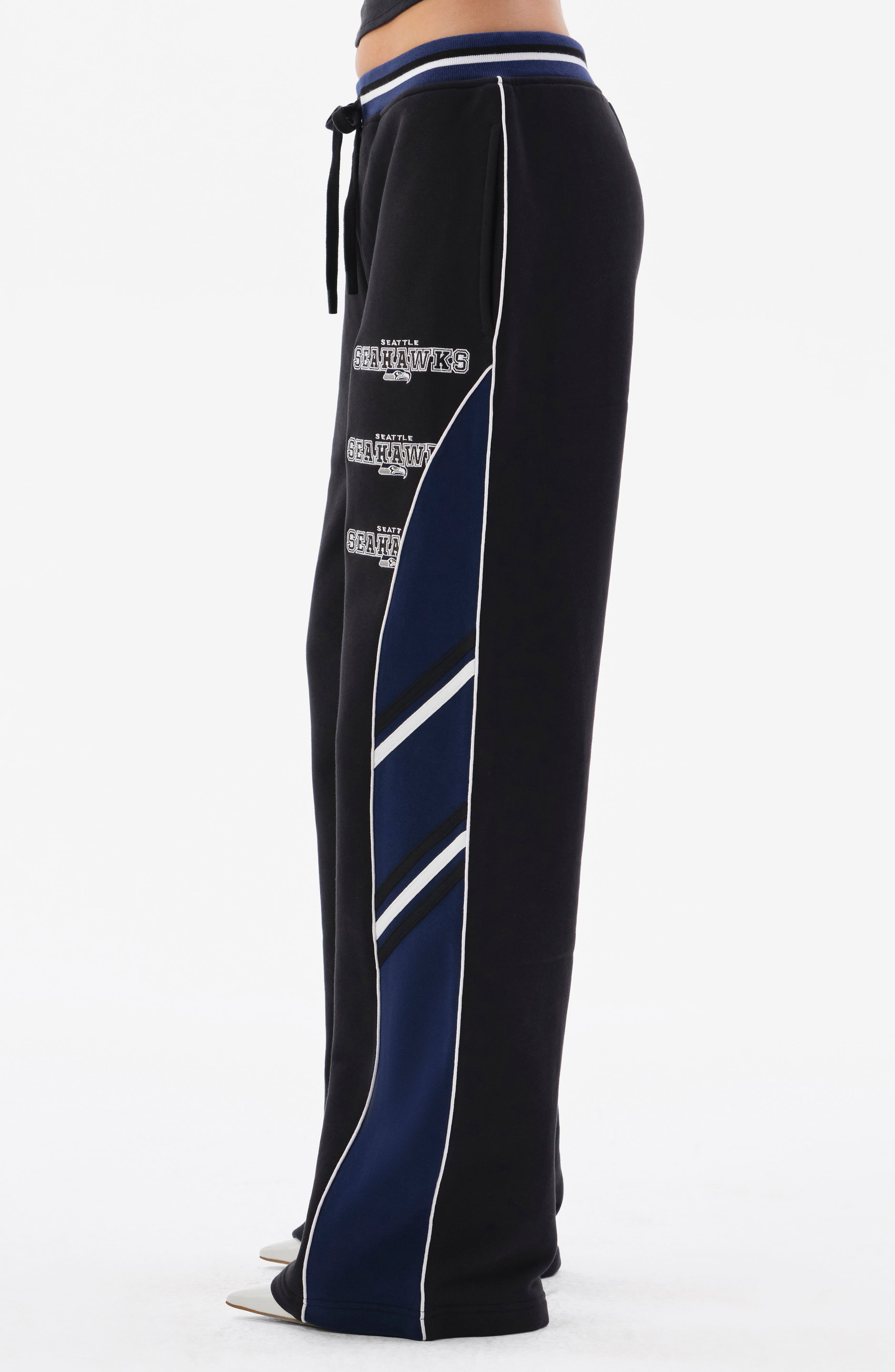 Off Season Colorblocked Fleece Straight Leg Pants (Women) | Nordstrom