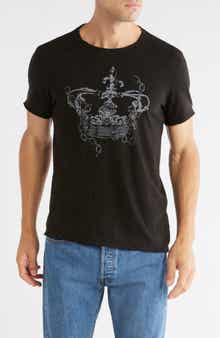 John Varvatos Broken Crown Organic Cotton Graphic T-Shirt