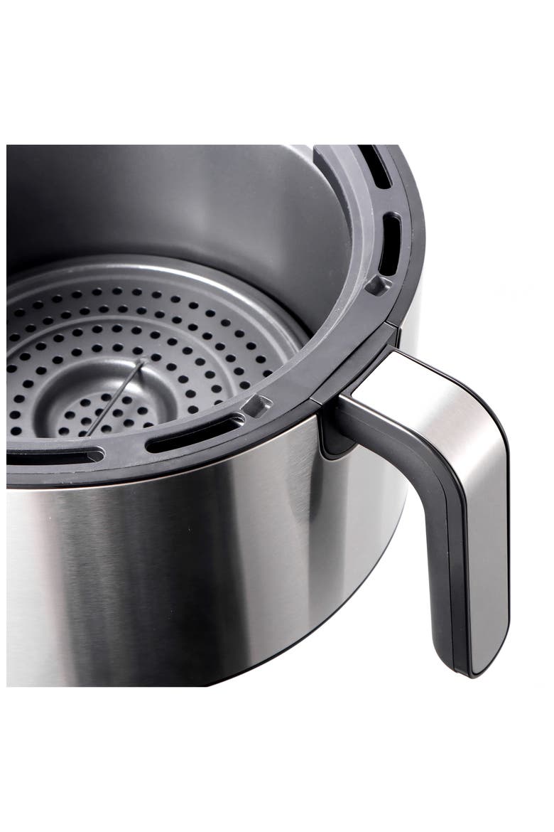 Digital 5 Quart Air Fryer, Alternate, color, STAINLESS STEEL