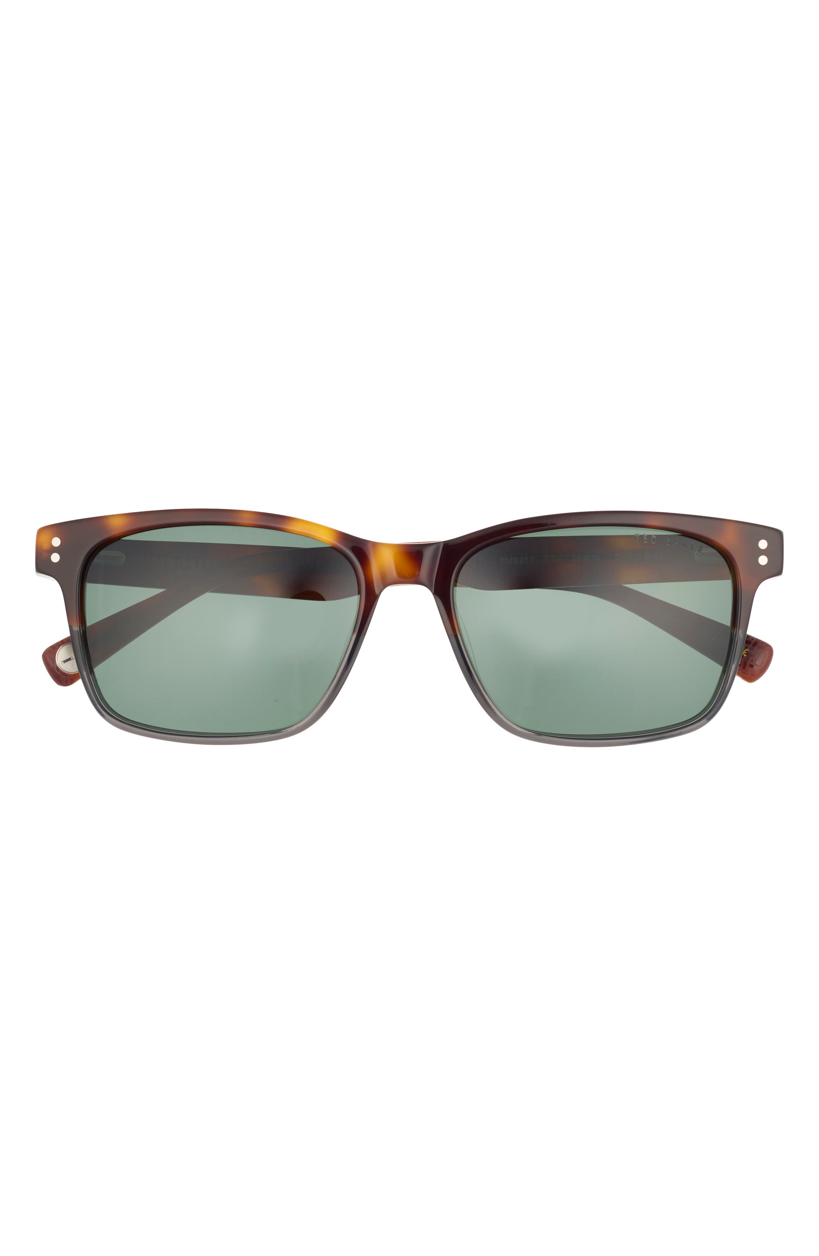 Ted Baker 55mm Polarized Square Sunglasses