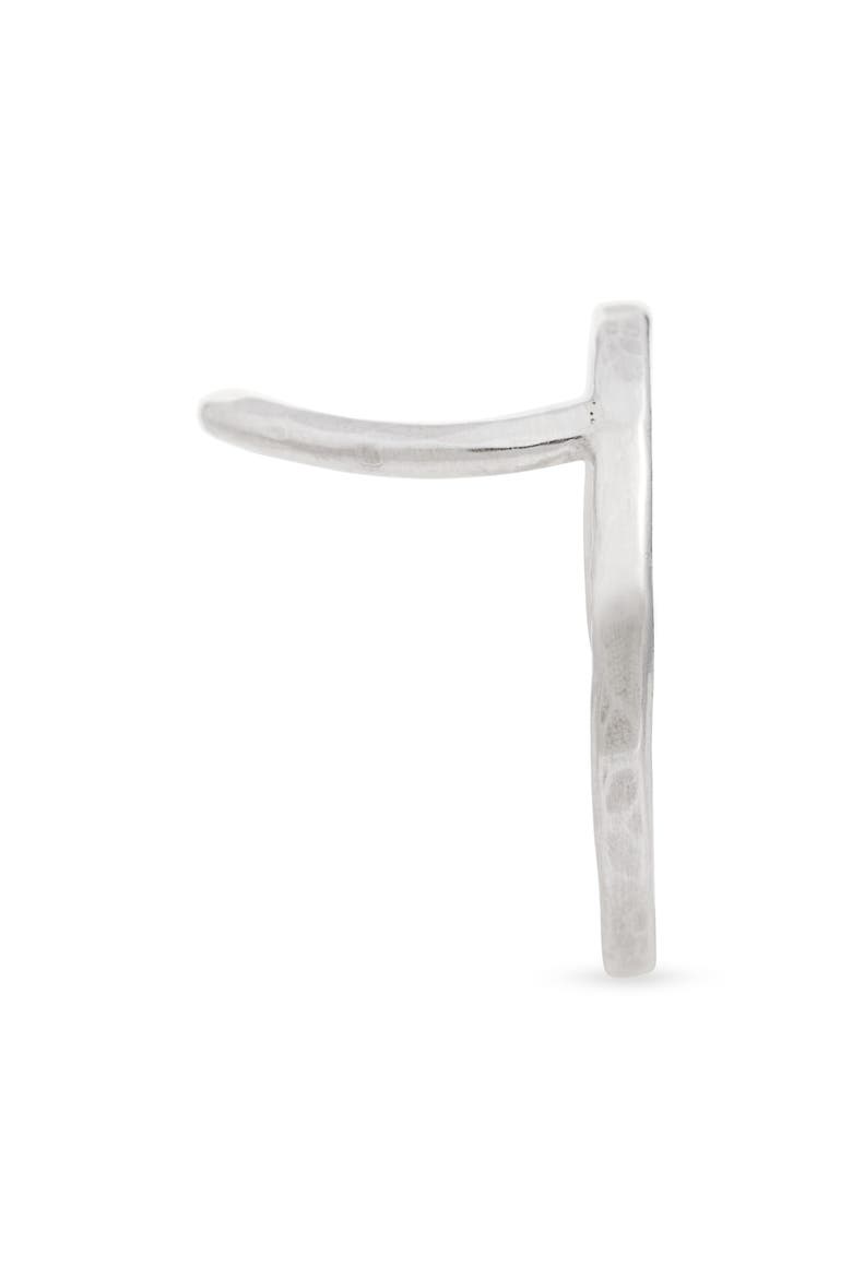 Rising Sun Geometric Ring, Alternate, color, SILVER