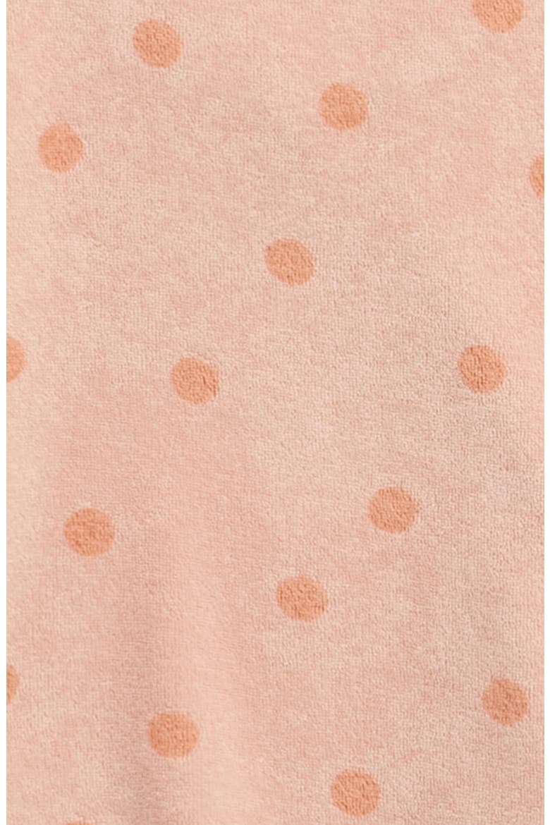 Kids' Polka Dot Terry T-Shirt & Pants Set, Alternate, color, MELON