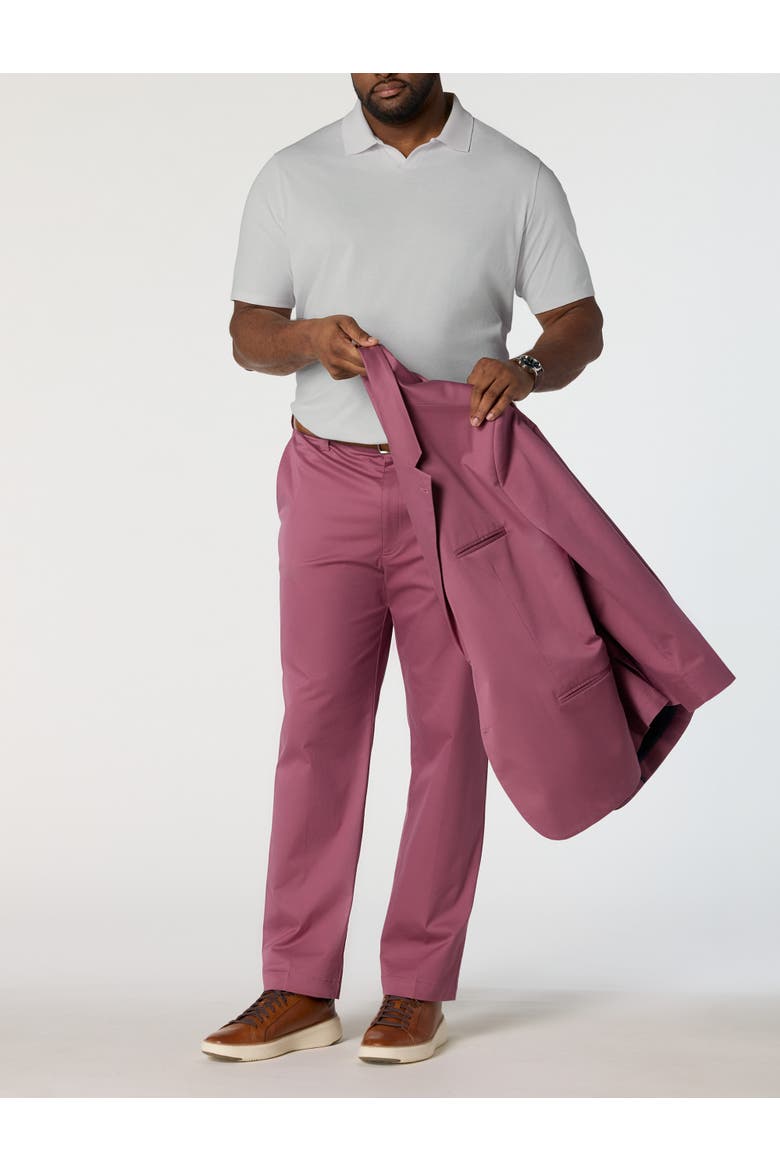 Big & Tall 37.5® Technology Notched Performance Polo Shirt, Alternate, color, HARBOR MIST