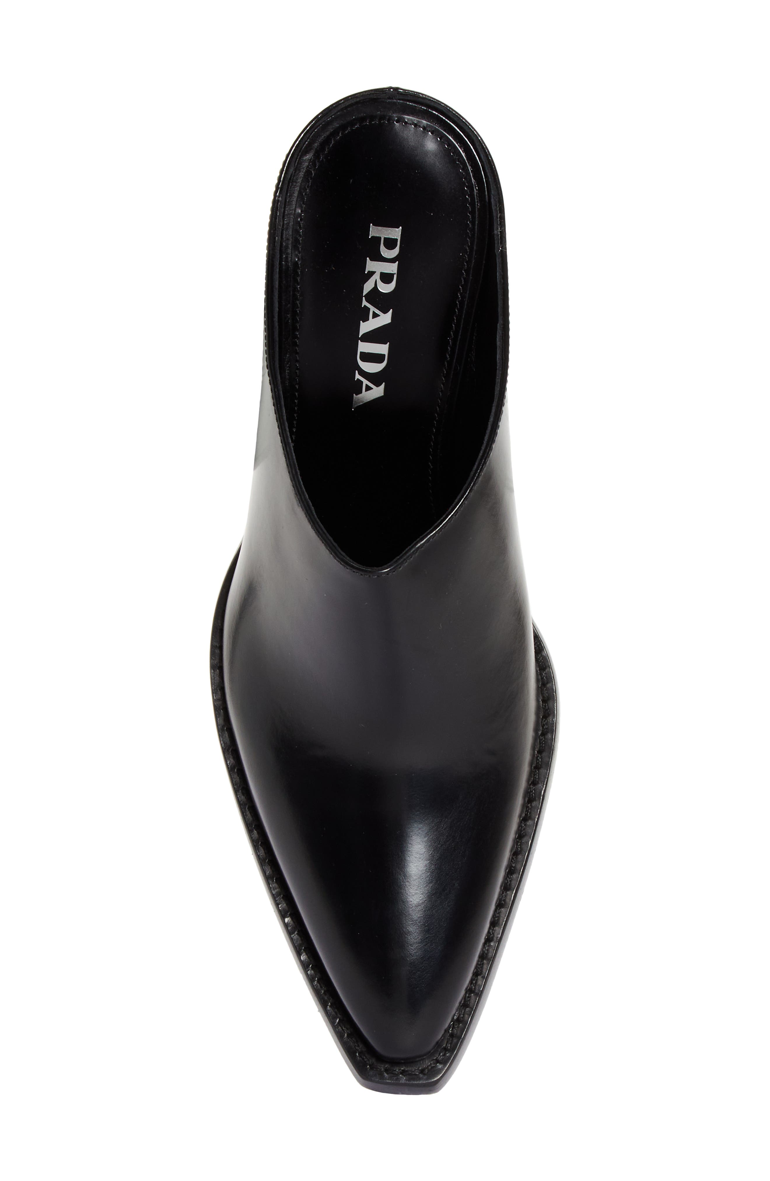 Prada Texano Pointed Toe Mule, Alternate, color, 