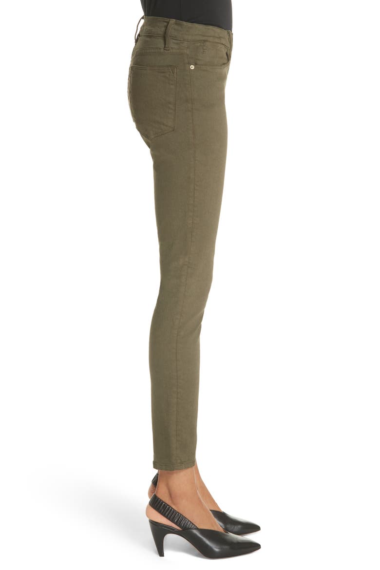 Le Skinny de Jeanne Ankle Jeans, Alternate, color, FOREST