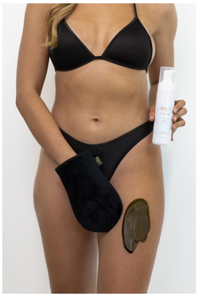 Dolce Glow Lusso Self-Tanning Mousse + Application Mitt Set $60 Value, Alternate, color, NO COLOR