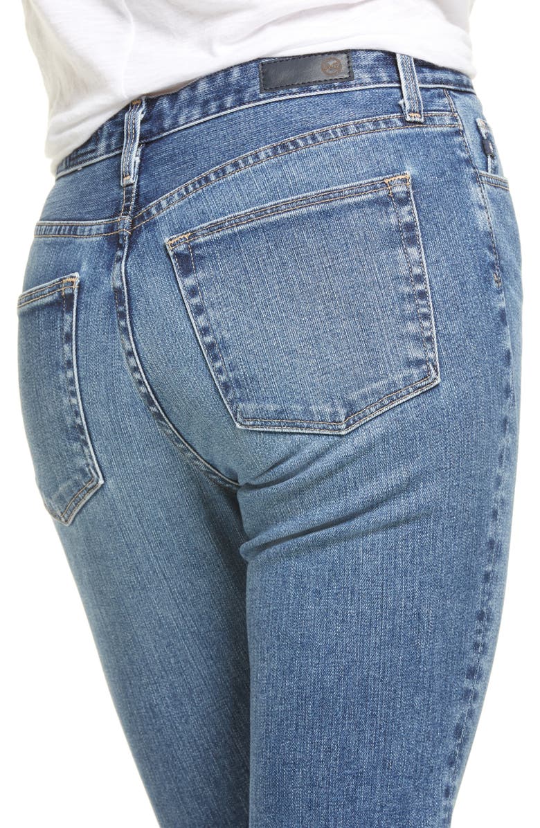 AG Jeans Jodi Ripped Crop Flare Jeans, Alternate, color,