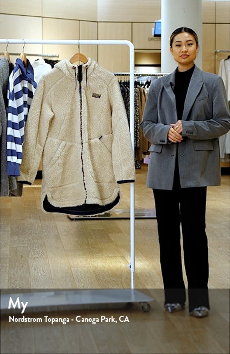 Mountain Windproof High Pile Recycled Polyester Fleece Coat, sales video thumbnail