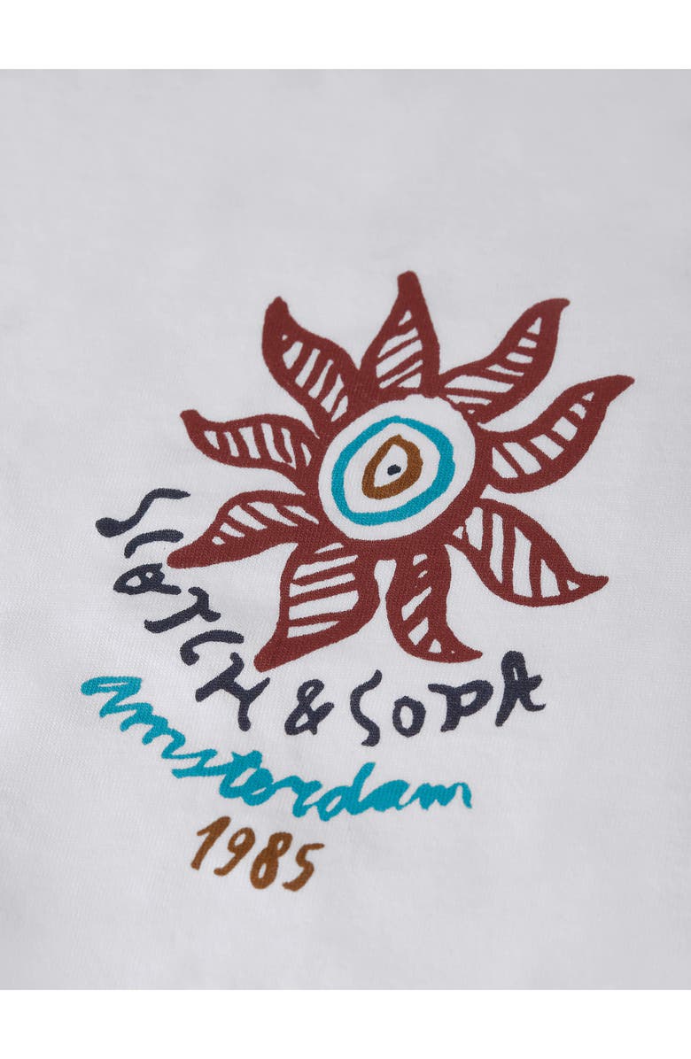 Scotch & Soda Regular Fit Graphic T-Shirt, Alternate, color, Bright White