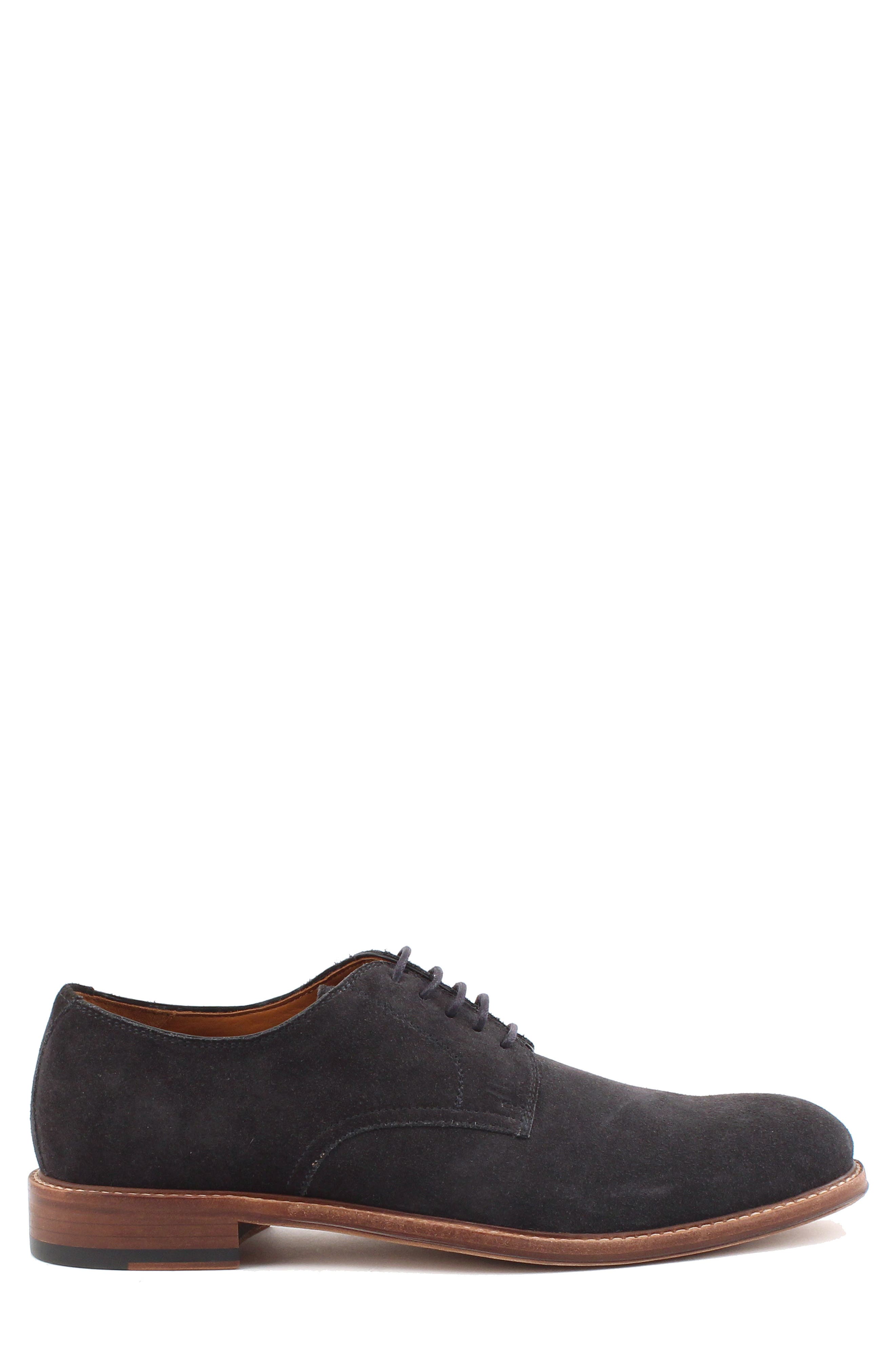 Gordon Rush Daniels Buck Shoe, Alternate, color, Navy Leather
