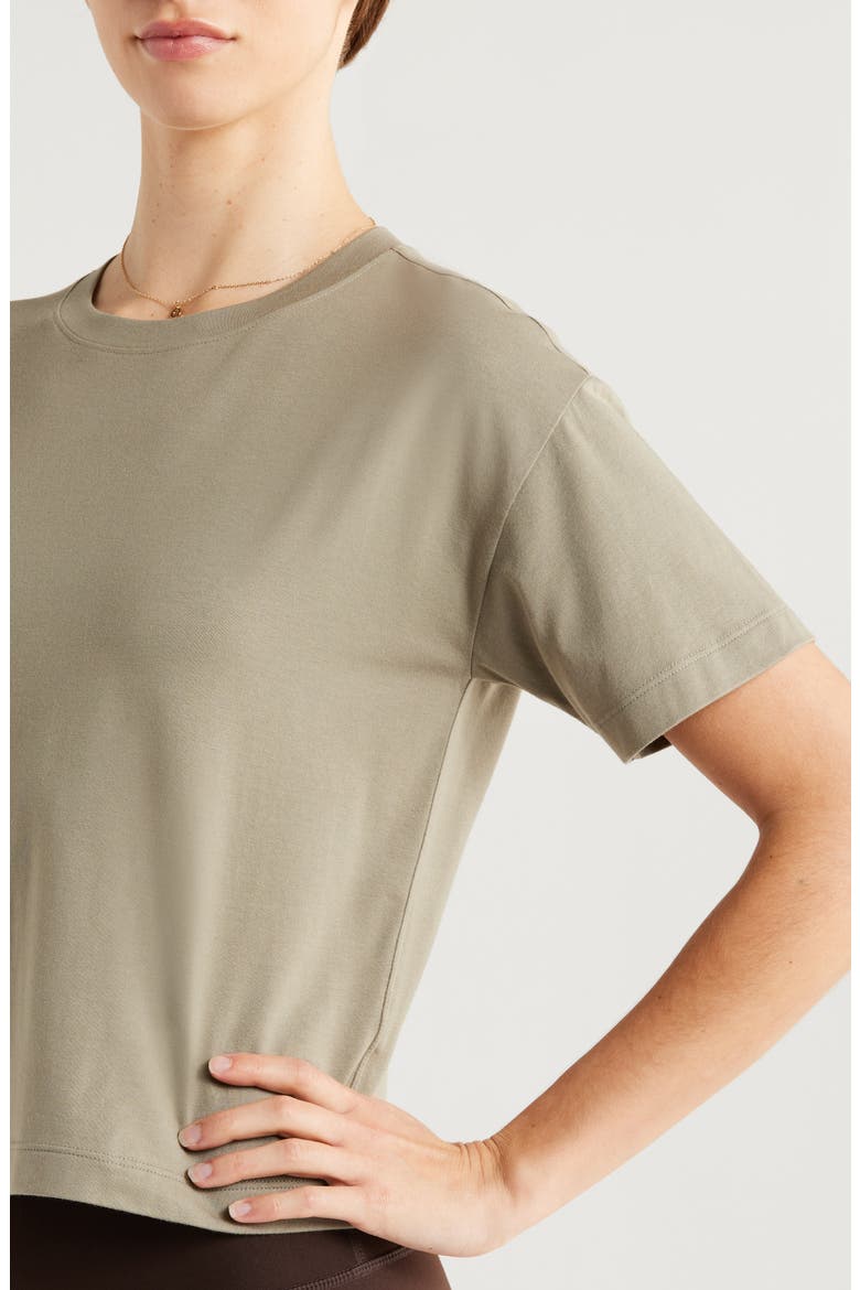 New Take Crewneck T-Shirt, Alternate, color, GREEN VETIVER