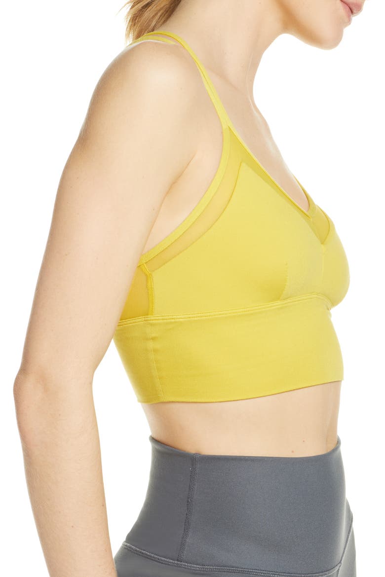 Sneak Long Bra, Alternate, color, SULPHUR