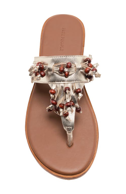 Free People Sadie Fringe Flip Flop