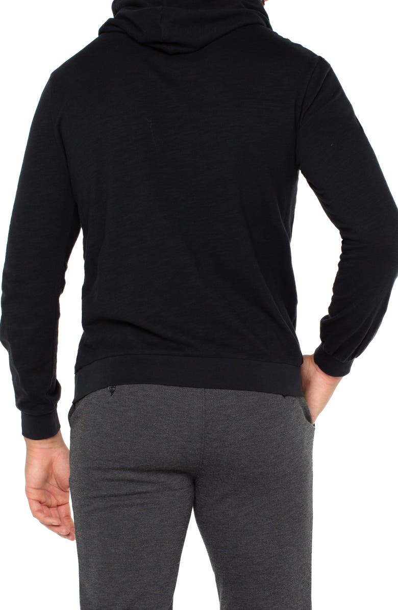 Liverpool Los Angeles Slub Knit Cotton Hoodie, Alternate, color, 