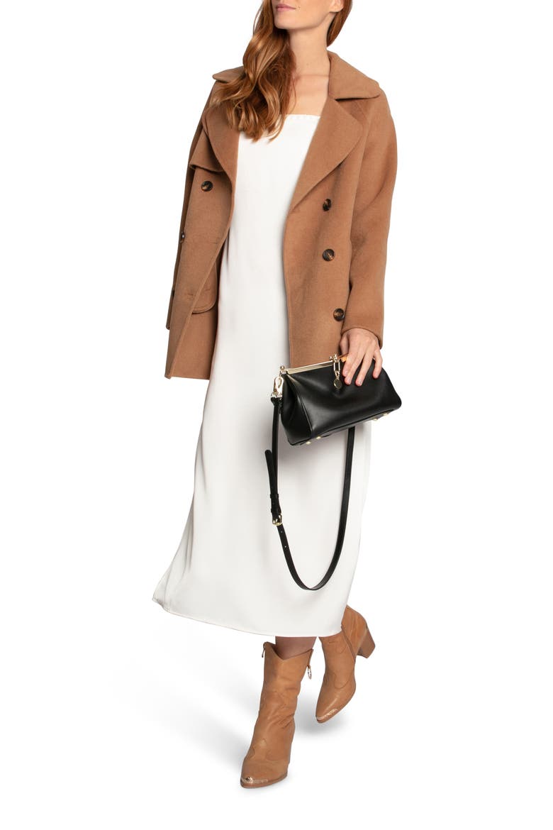 Wanna Be Loved Wool Blend Coat, Alternate, color, CAMEL