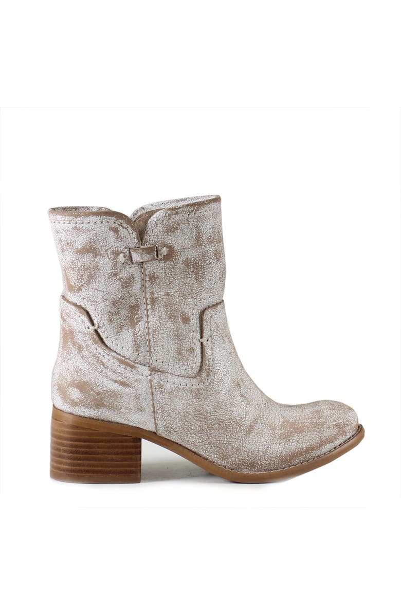 Diba True WEST HAVEN Pull-On Distressed Leather Western Boots, Alternate, color, White