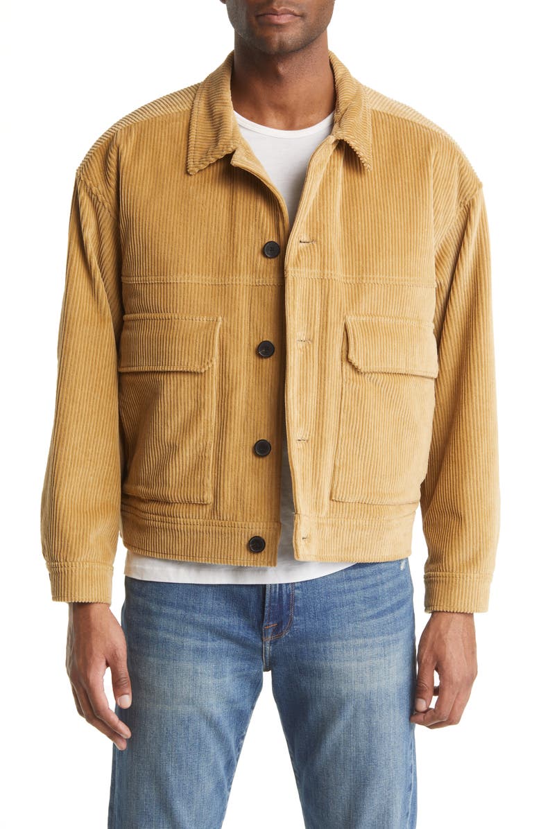 FRAME Corduroy Jacket, Main, color, 