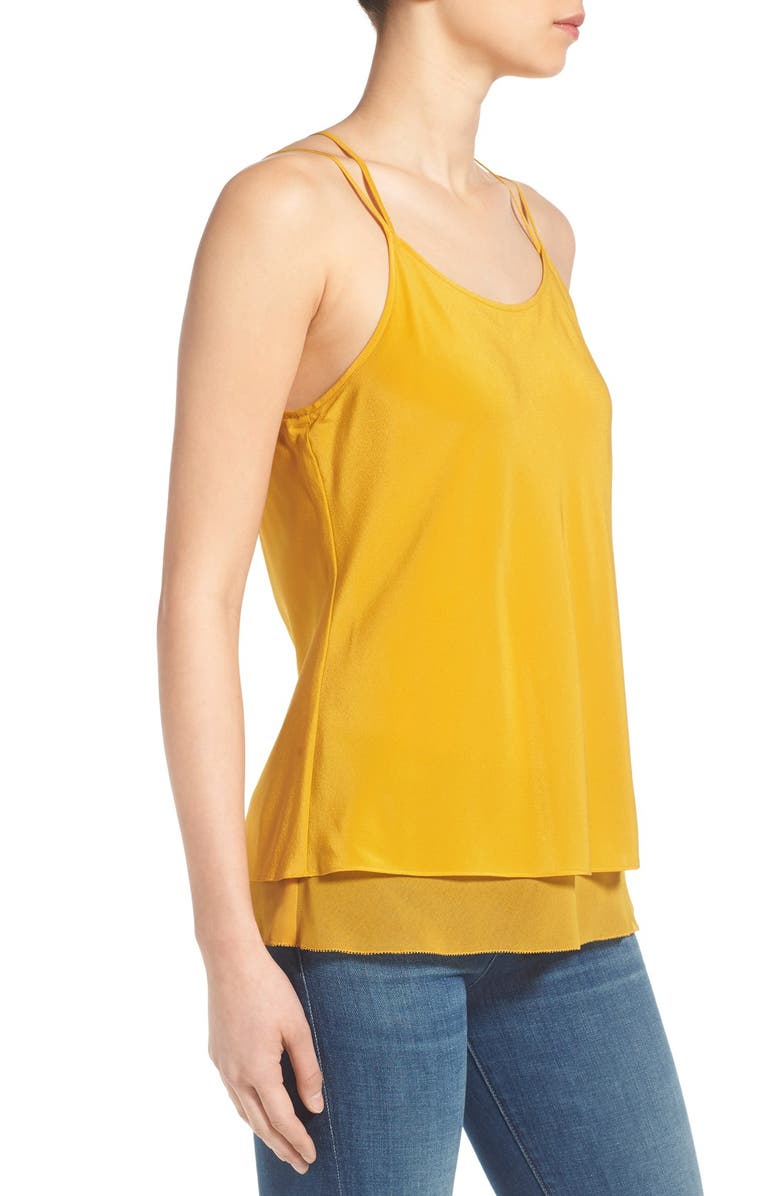 Chelsea28 Olivia Palermo + Chelsea28 Strappy Silk Camisole, Alternate, color, 