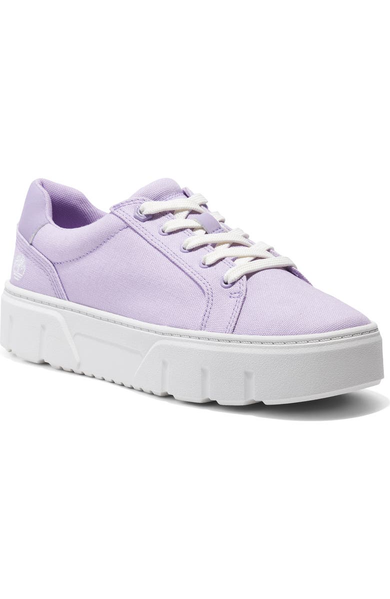 Timberland Laurel Court Platform Sneaker, Main, color, Light Purple Canvas