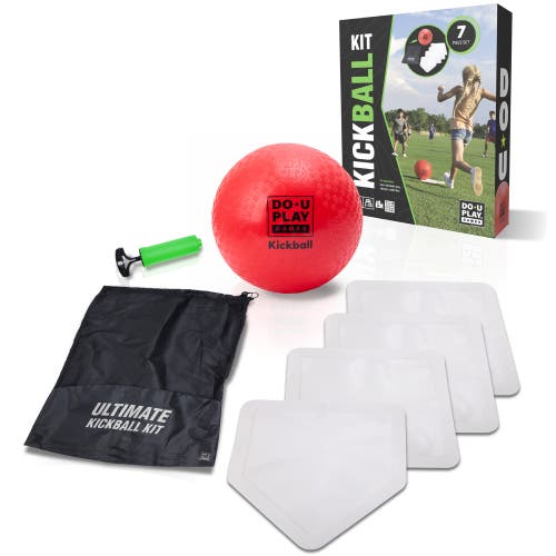 Do-U-Play Ultimate Kickball Kit, Outdoor Game Set, 10 Inch Ball, Family Game in Multicolored  product