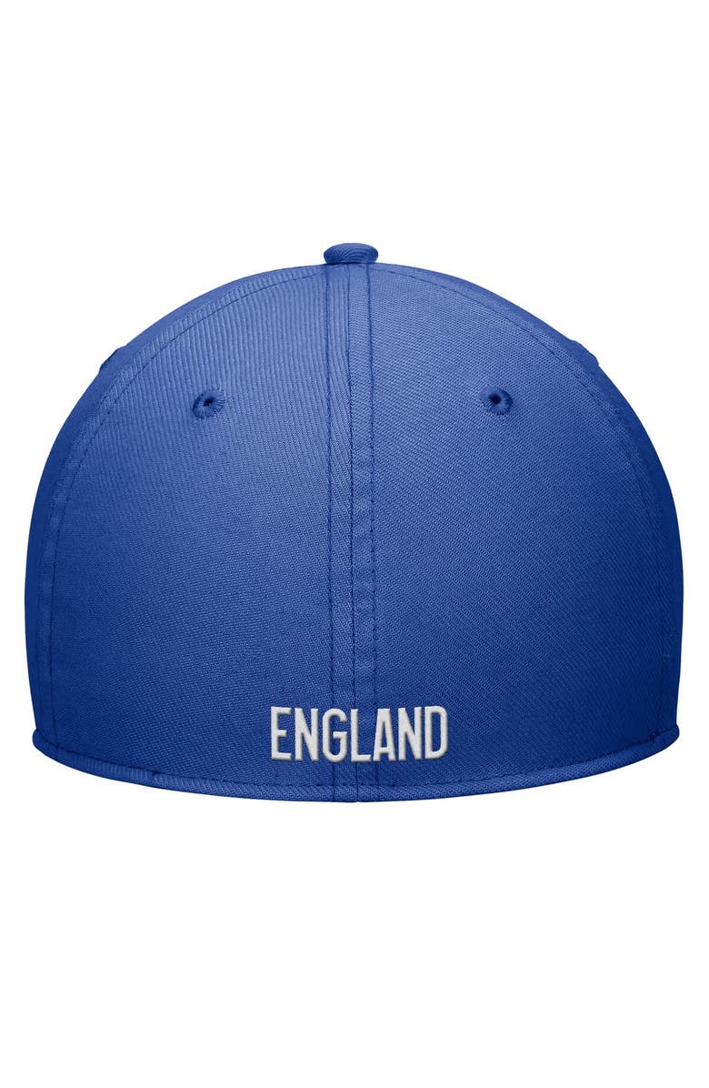 Nike Men's Nike Royal England National Team Rise Swoosh Performance Flex Hat, Alternate, color,